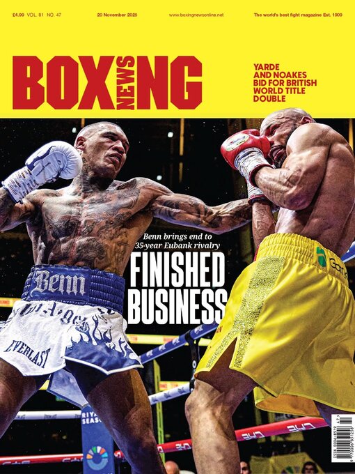 Title details for Boxing News by ID Sports Media Limited - Available